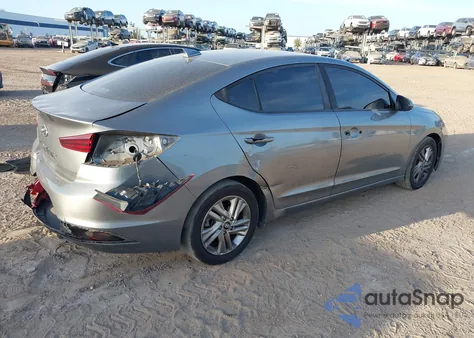 2019 Hyundai Elantra Sel z USA, uszkodzony, nr VIN KMHD84LF7KU743151